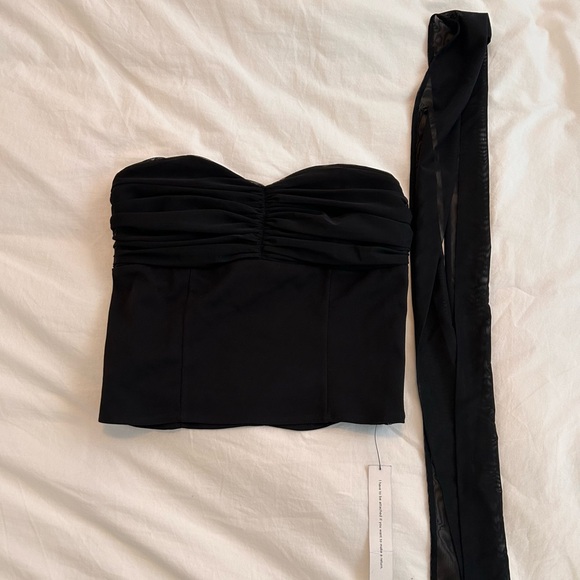 Ezra Knit Top with Scarf - Picture 5 of 6